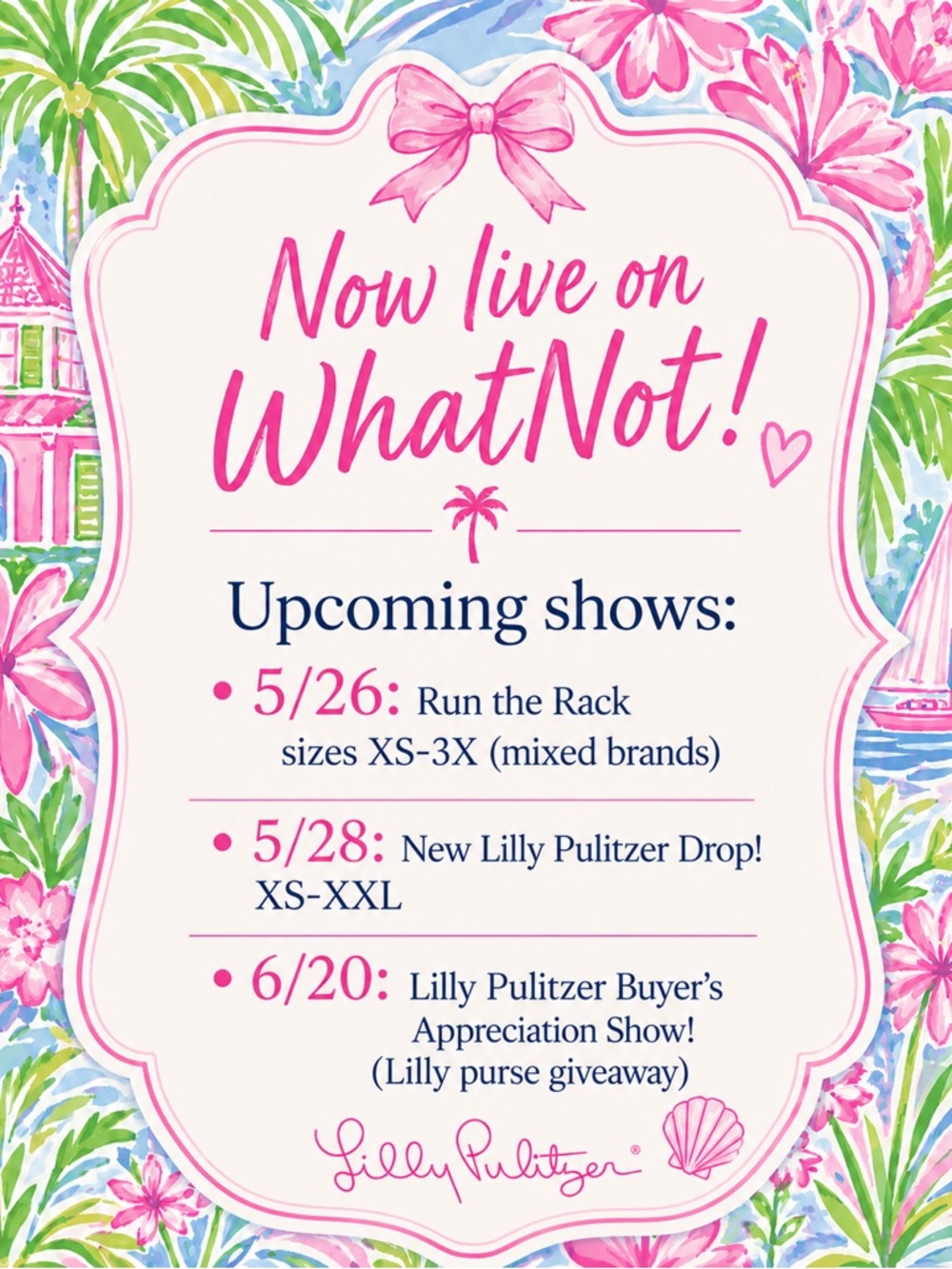 UPCOMING SHOWS